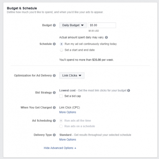budget