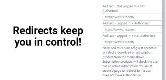 redirects