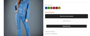 Back order view WP EasyCart