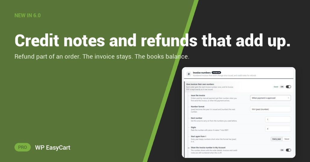 Credit notes and refunds that add up.