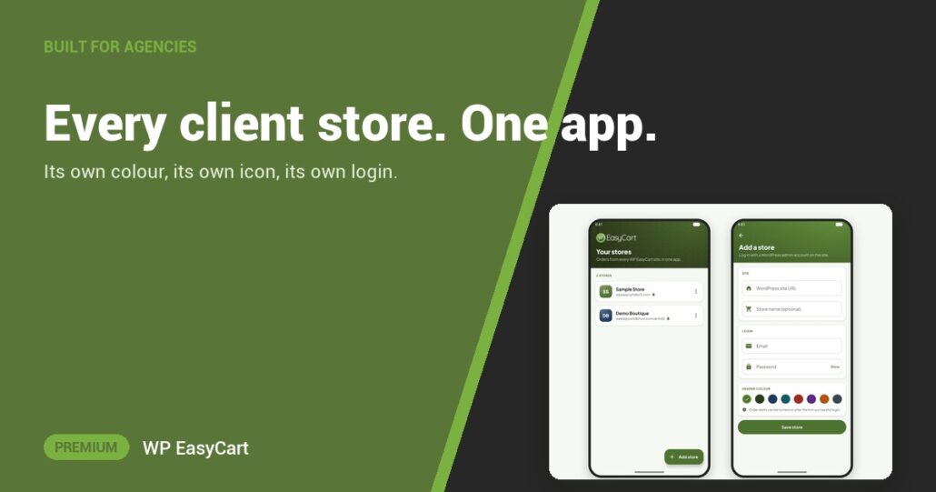 Every client store. One app.