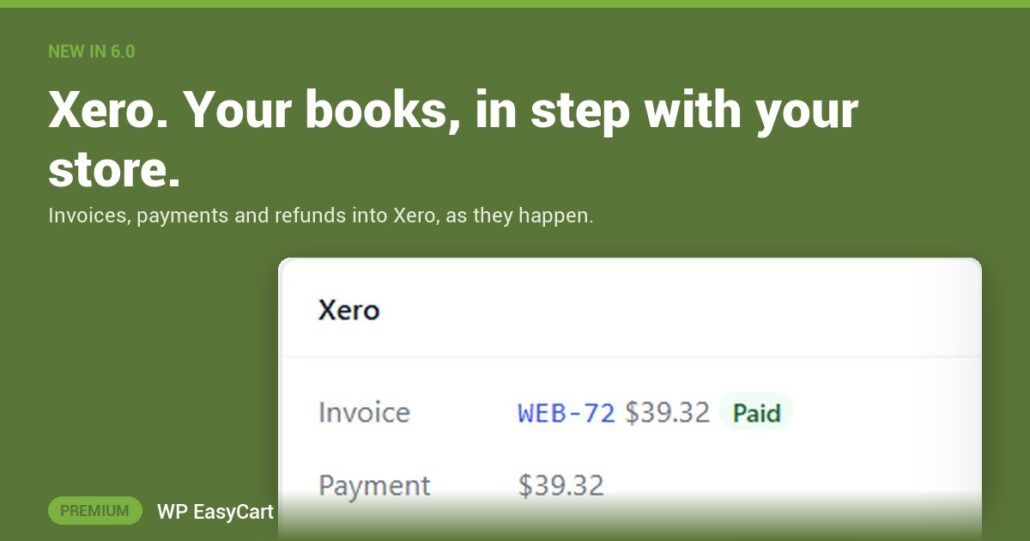 Xero. Your books, in step with your store.